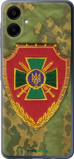 Силиконовый чехол Пограничная служба Украины для Samsung Galaxy A06 4G - 1091u-3776 изображение 