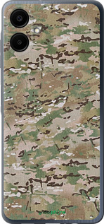 Силиконовый чехол Камуфляж v5 для Samsung Galaxy A06 4G - 1201u-3776 изображение 