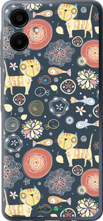 Силіконовий чехол Кошенята v4 для Samsung Galaxy A06 4G - 1224u-3776 изображение 