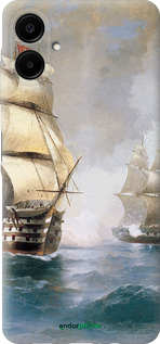 Силиконовый чехол Айвазовский. Корабли для Samsung Galaxy A06 4G - 160u-3776 изображение 