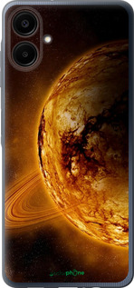 Силиконовый чехол Жёлтый Сатурн для Samsung Galaxy A06 4G - 170u-3776 изображение 