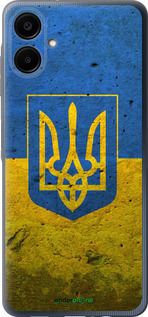 Силиконовый чехол Флаг и герб Украины 2 для Samsung Galaxy A06 4G - 378u-3776 изображение 