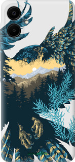 Силиконовый чехол Арт-орел на фоне природы для Samsung Galaxy A06 4G - 3983u-3776 изображение 