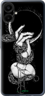 Силиконовый чехол Змея в руке для Samsung Galaxy A06 4G - 4149u-3776 изображение 