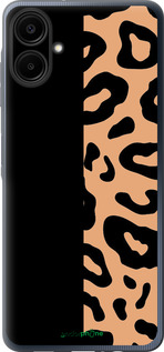 Силиконовый чехол Пятна леопарда для Samsung Galaxy A06 4G - 4269u-3776 изображение 