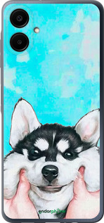 Силиконовый чехол Улыбнись для Samsung Galaxy A06 4G - 4276u-3776 изображение 