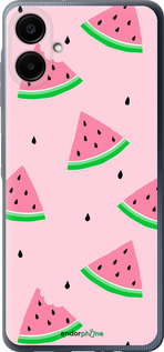 Силиконовый чехол Розовый арбуз для Samsung Galaxy A06 4G - 4314u-3776 изображение 