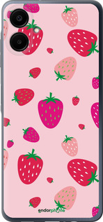 Силіконовий чехол Полунички для Samsung Galaxy A06 4G - 4332u-3776 изображение 