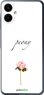 Силиконовый чехол Пион для Samsung Galaxy A06 4G - 4366u-3776 изображение 