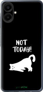 Силиконовый чехол Уставший кот для Samsung Galaxy A06 4G - 4535u-3776 изображение 