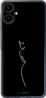 Силиконовый чехол Силуэт1 для Samsung Galaxy A06 4G - 4590u-3776 изображение 