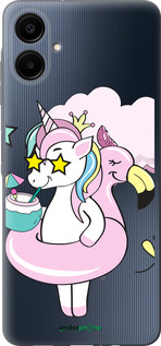 Силіконовий чехол Crown Unicorn для Samsung Galaxy A06 4G - 4660u-3776 изображение 