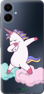 Силиконовый чехол Единорог для Samsung Galaxy A06 4G - 4702u-3776 изображение 