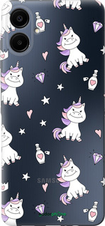 Силіконовий чехол Єдиноріжка v2 для Samsung Galaxy A06 4G - 4703u-3776 изображение 