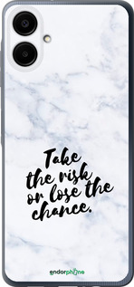 Силиконовый чехол Рискнуть или потерять шанс для Samsung Galaxy A06 4G - 4866u-3776 изображение 