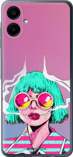 Силиконовый чехол Поп арт девушка для Samsung Galaxy A06 4G - 5378u-3776 изображение 