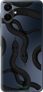 Силиконовый чехол Змеи для Samsung Galaxy A06 4G - 5473u-3776 изображение 