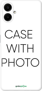 silicone case case 'Photo case' for Samsung Galaxy A06 4G image 1