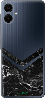 Силиконовый чехол Мраморный шеврон для Samsung Galaxy A06 4G - 5570u-3776 изображение 