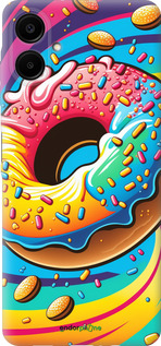 Силіконовий чехол Пончик веселка для Samsung Galaxy A06 4G - 5584u-3776 изображение 