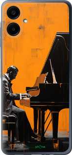 Силиконовый чехол Чехол для телефона Мужчина за Роялем для Samsung Galaxy A06 4G - 5938u-3776 изображение 