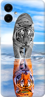 Силіконовий чехол Тигр для Samsung Galaxy A06 4G - 6016u-3776 изображение 