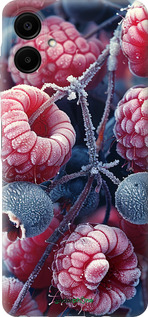 Силиконовый чехол Морозные ягоды для Samsung Galaxy A06 4G - 6033u-3776 изображение 