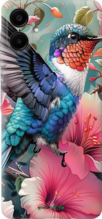 Силиконовый чехол Сказочная колибри для Samsung Galaxy A06 4G - 6051u-3776 изображение 
