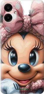 Силиконовый чехол Минни Маус с бантиком для Samsung Galaxy A06 4G - 6055u-3776 изображение 