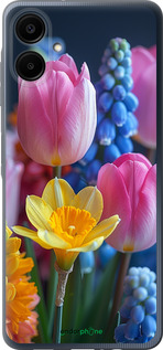 Силиконовый чехол Весенние цветы для Samsung Galaxy A06 4G - 6058u-3776 изображение 