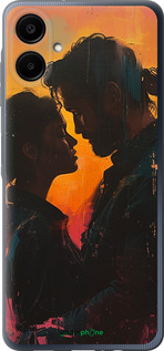 Силиконовый чехол Любовь на полотне для Samsung Galaxy A06 4G - 6067u-3776 изображение 