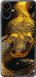 Силиконовый чехол Golden snake для Samsung Galaxy A06 4G - 6072u-3776 изображение 
