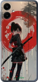 Силіконовий чехол Сутінки воїна: Танок з катаною для Samsung Galaxy A06 4G - 6123u-3776 изображение 