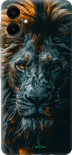 Силиконовый чехол Лев в сумерках для Samsung Galaxy A06 4G - 6154u-3776 изображение 