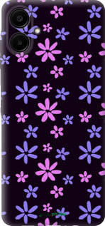Силиконовый чехол с  цветами для Samsung Galaxy A06 4G - 6258u-3776 изображение 