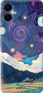 Силиконовый чехол Креативный арт для Samsung Galaxy A06 4G - 6322u-3776 изображение 