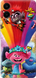 Силіконовий чехол Тролі для Samsung Galaxy A06 4G - 6343u-3776 изображение 