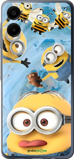 Силиконовый чехол Миньоны для Samsung Galaxy A06 4G - 6386u-3776 изображение 