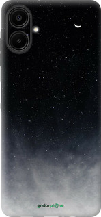 Силиконовый чехол Сині хмари, Синій місяць для Samsung Galaxy A06 4G - 6396u-3776 изображение 