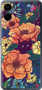 Силиконовый чехол С изображением полевых цветов для Samsung Galaxy A06 4G - 6419u-3776 изображение 