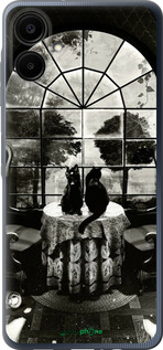 Силиконовый чехол Череп и коты для Samsung Galaxy A06 4G - 6432u-3776 изображение 