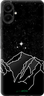 Силіконовий чехол Мінімалістичний гірський краєвид для Samsung Galaxy A06 4G - 6438u-3776 изображение 
