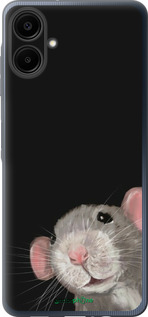 Силиконовый чехол The Peeking Rat для Samsung Galaxy A06 4G - 6442u-3776 изображение 