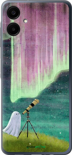 Силіконовий чехол Привид та зірки для Samsung Galaxy A06 4G - 6443u-3776 изображение 