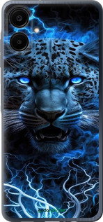 Силиконовый чехол Ледяной леопард для Samsung Galaxy A06 4G - 6460u-3776 изображение 