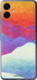 Силіконовий чехол Гірський захід сонця для Samsung Galaxy A06 4G - 6479u-3776 изображение 