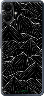 Силиконовый чехол С изображением Темных гор для Samsung Galaxy A06 4G - 6489u-3776 изображение 