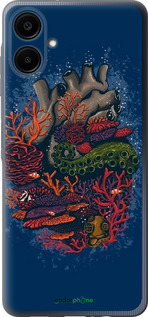 Силіконовий чехол Серце моря для Samsung Galaxy A06 4G - 6506u-3776 изображение 