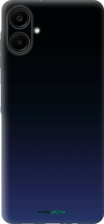 Силіконовий чехол Градієнт у темно-синьому стилі для Samsung Galaxy A06 4G - 6542u-3776 изображение 