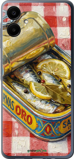 Силиконовый чехол 'Vintage Sardine Tin Phone' для Samsung Galaxy A06 4G изображение 4
